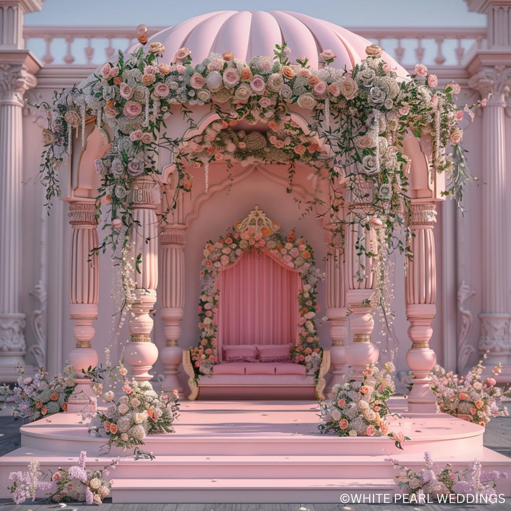 Photo From Spectacular Symmetry: Mandap Concept Designs - By White Pearl Weddings