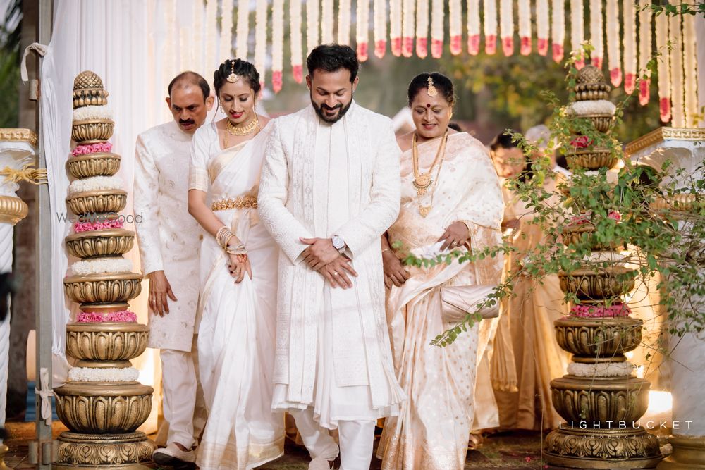 Photo From White South Indian Wedding - By Once Upon A Time