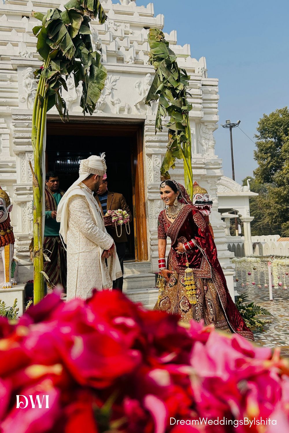 Photo From Intimate Temple Wedding - By Dream Weddings By Ishita