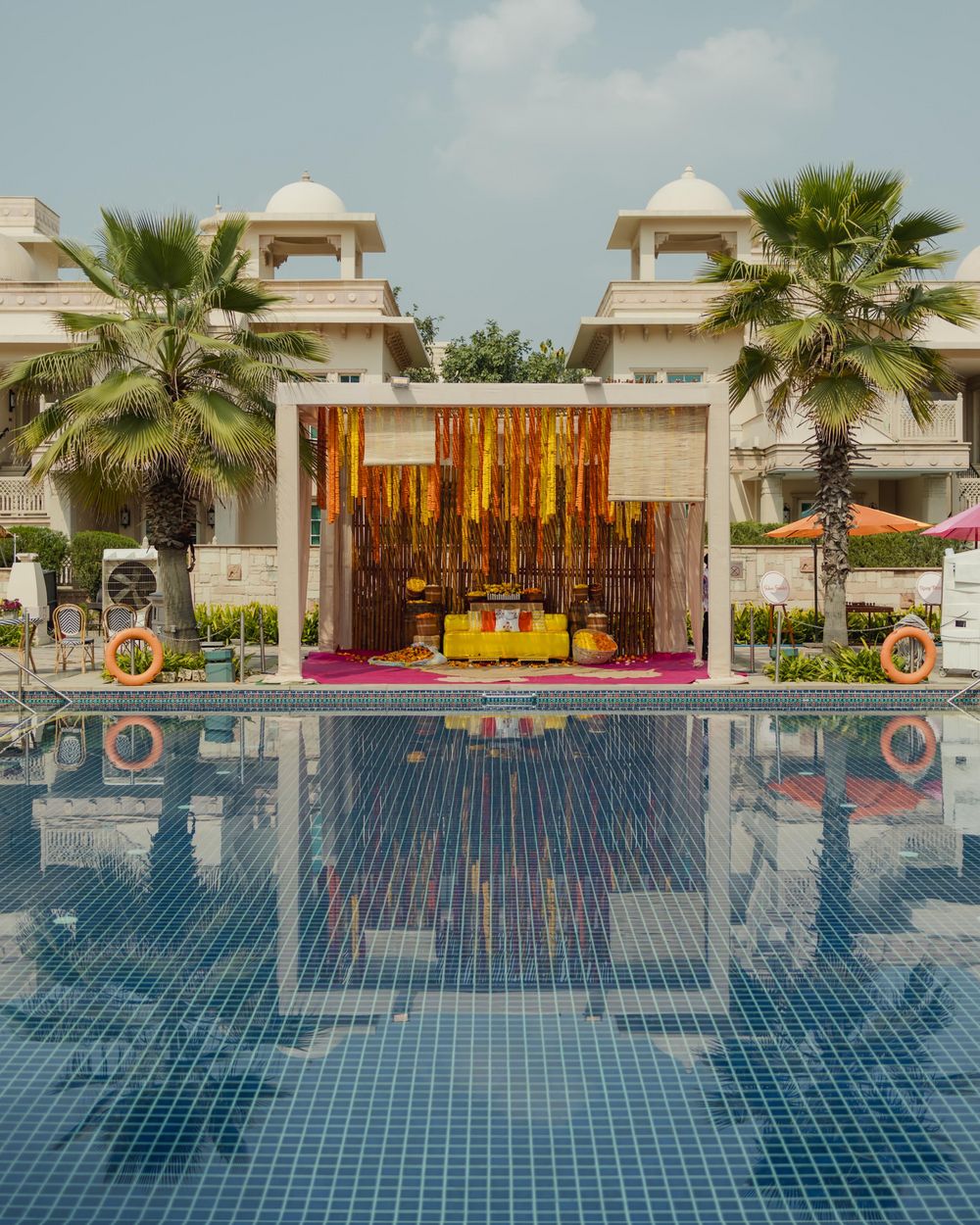 Photo From Pool Side Haldi - By Floria India