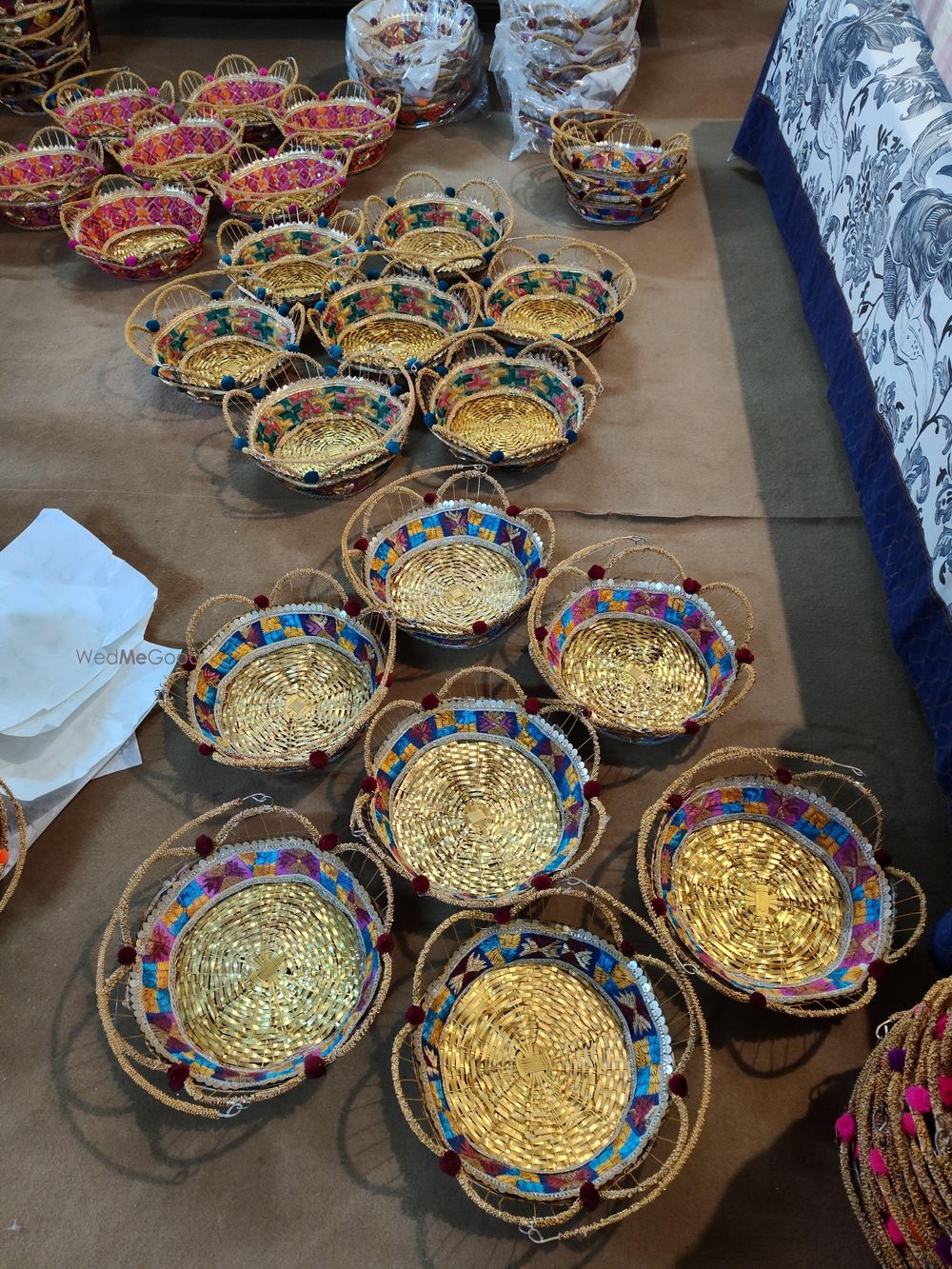 Photo From Real wedding Phulkari baskets - By Asees