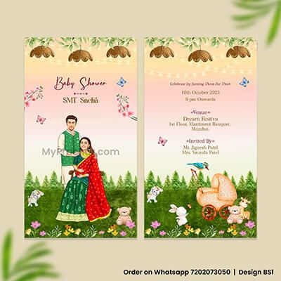 Photo From Baby Shower Invitation - By My Prachar