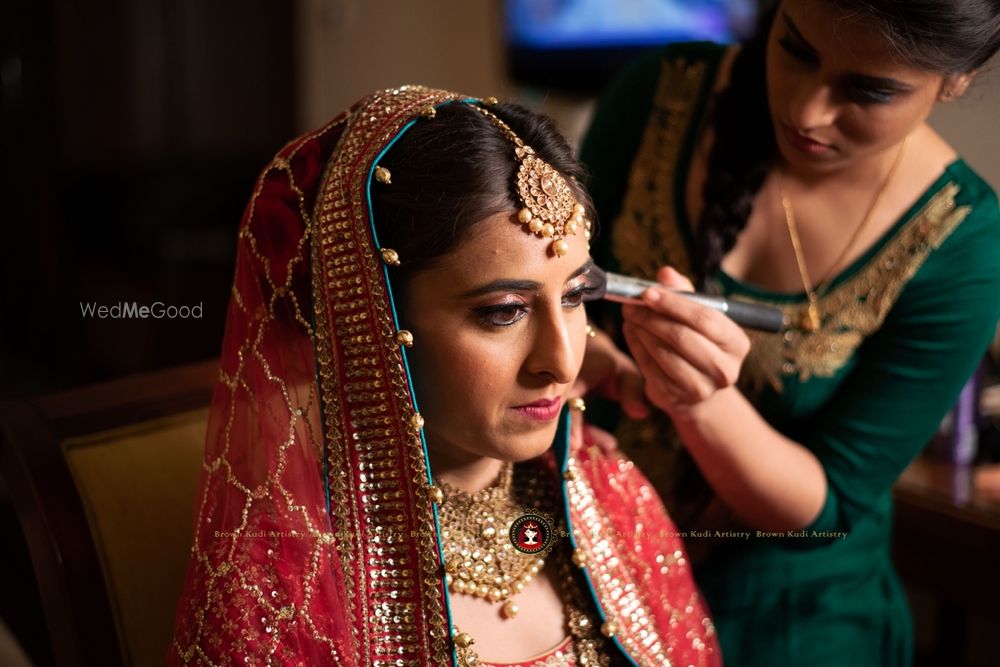 Photo From North Indian Brides - By Brown Kudi Artistry