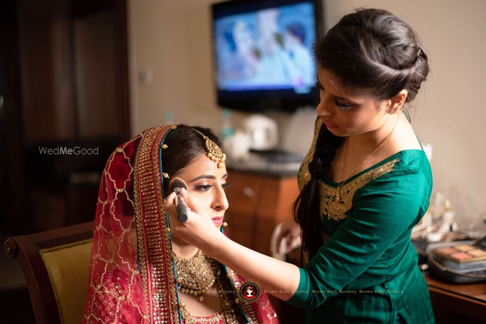 Photo From North Indian Brides - By Brown Kudi Artistry