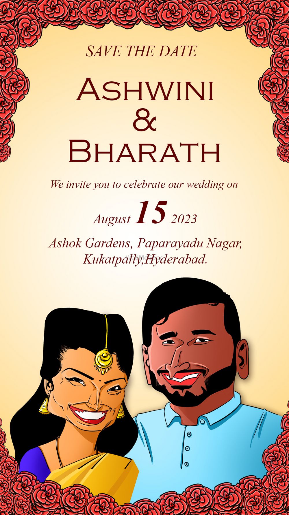 Photo From Invitation cards - By Live Caricatures by Likith Kumar