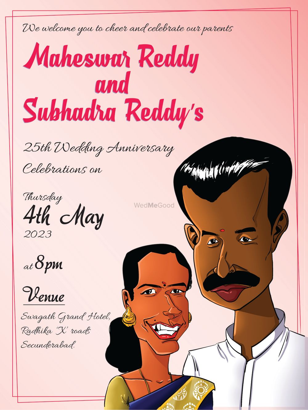 Photo From Invitation cards - By Live Caricatures by Likith Kumar