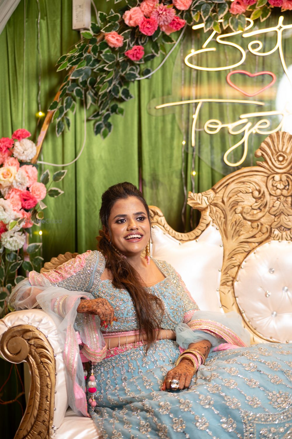 Photo From Mihika on her Mehendi and Sangeet - By Lens Tales studios