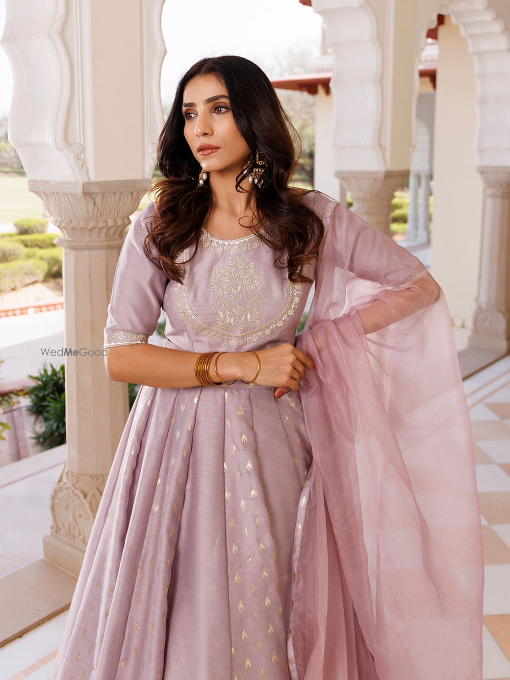 Photo From Deauville Mauve Purple Chanderi Lehenga set - By Ragavi - Raj Ethnic Apparels