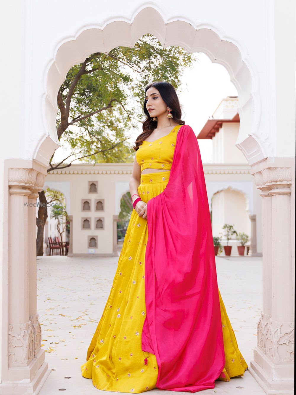 Photo From Nugget Gold Silk Lehenga Set - By Ragavi - Raj Ethnic Apparels