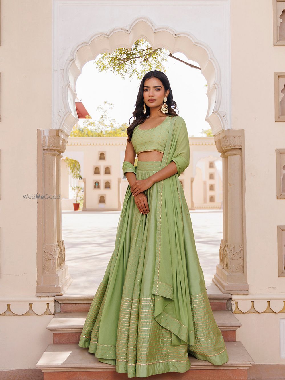 Photo From Arcadian Green Silk Lehenga Set - By Ragavi - Raj Ethnic Apparels