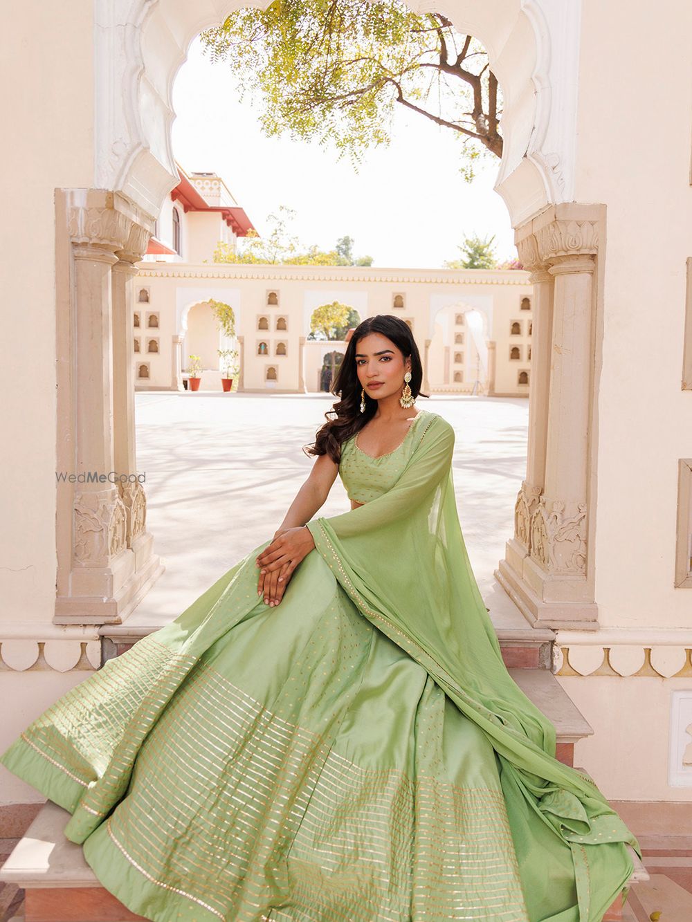 Photo From Arcadian Green Silk Lehenga Set - By Ragavi - Raj Ethnic Apparels