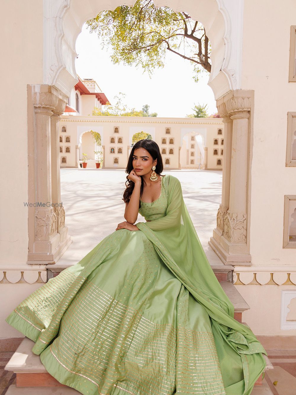 Photo From Arcadian Green Silk Lehenga Set - By Ragavi - Raj Ethnic Apparels