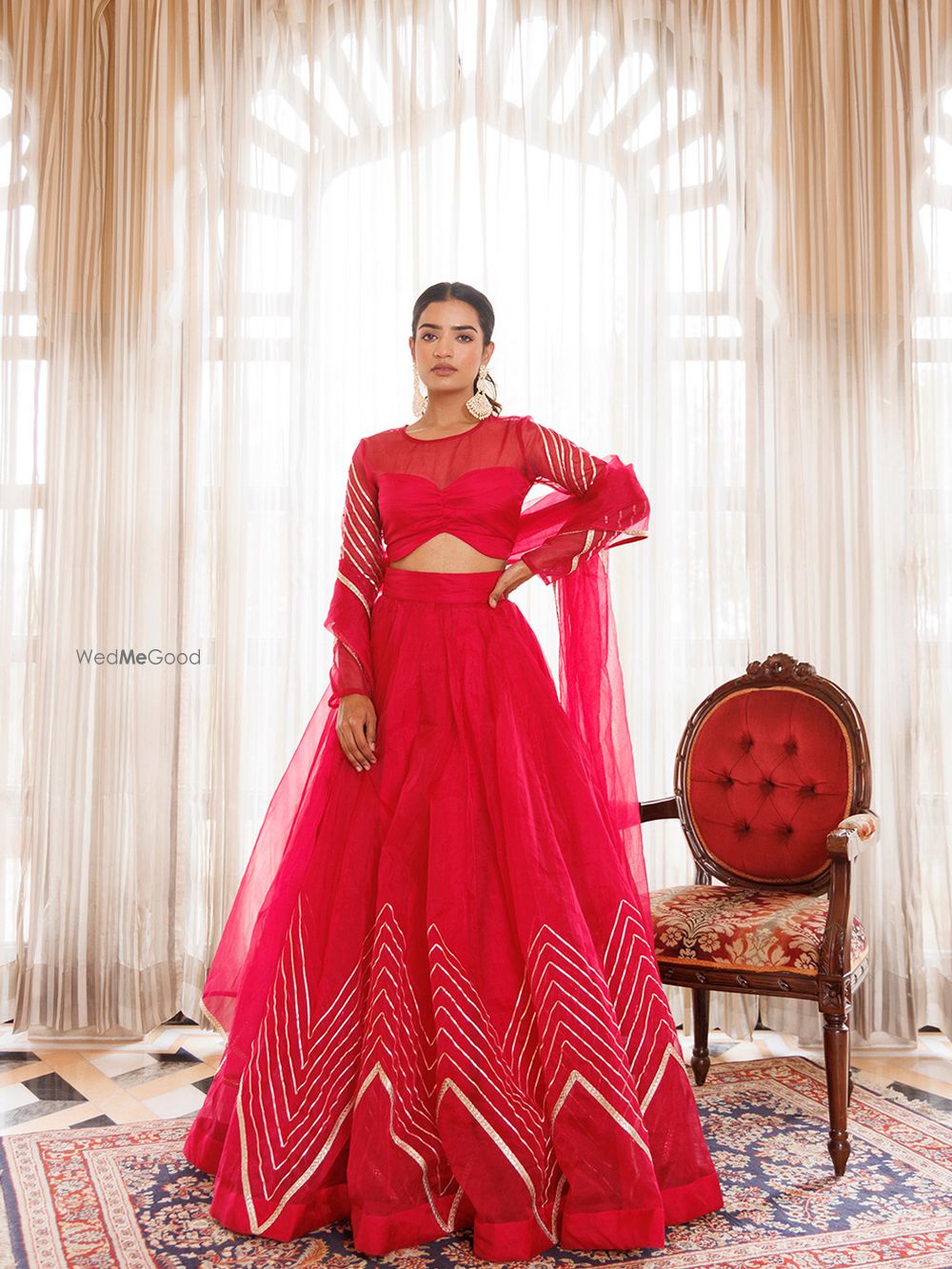 Photo From Dil Sharifa Hot Pink Organza Lehenga Set - By Ragavi - Raj Ethnic Apparels