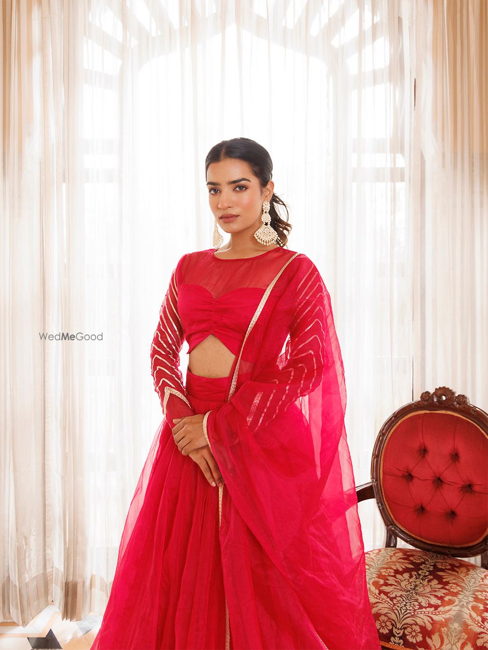 Photo From Dil Sharifa Hot Pink Organza Lehenga Set - By Ragavi - Raj Ethnic Apparels