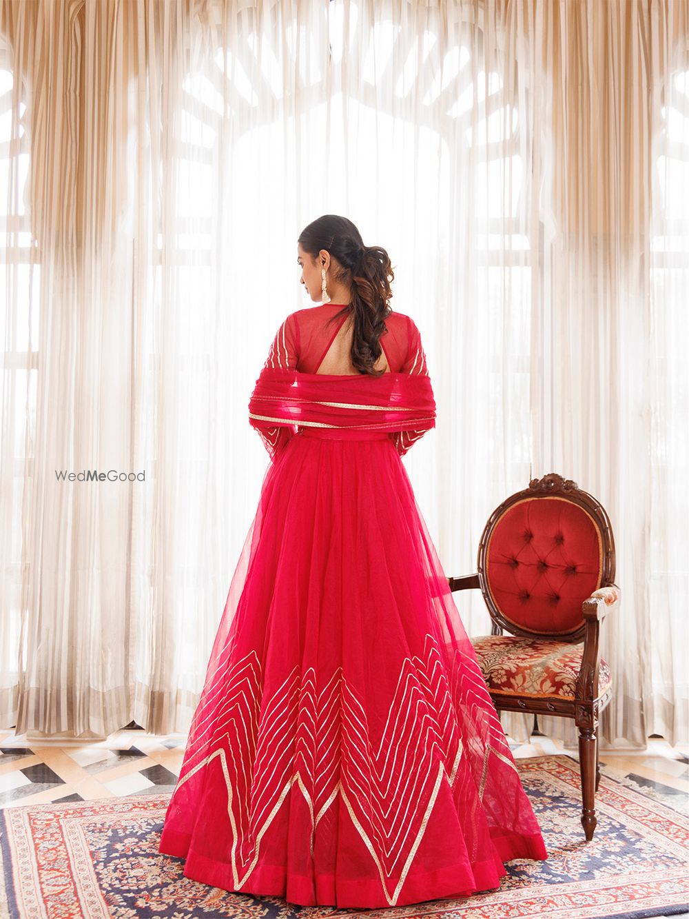 Photo From Dil Sharifa Hot Pink Organza Lehenga Set - By Ragavi - Raj Ethnic Apparels