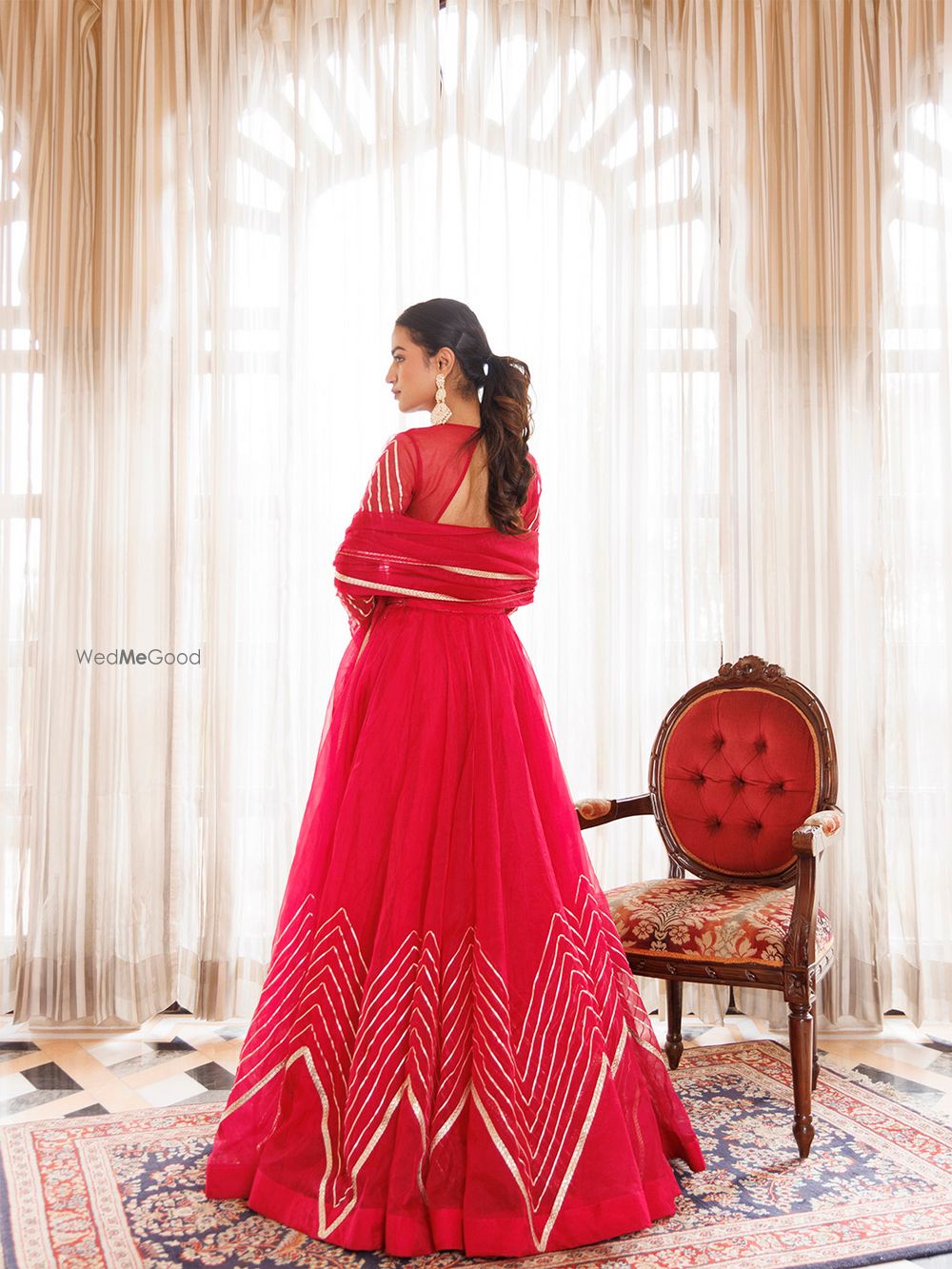 Photo From Dil Sharifa Hot Pink Organza Lehenga Set - By Ragavi - Raj Ethnic Apparels