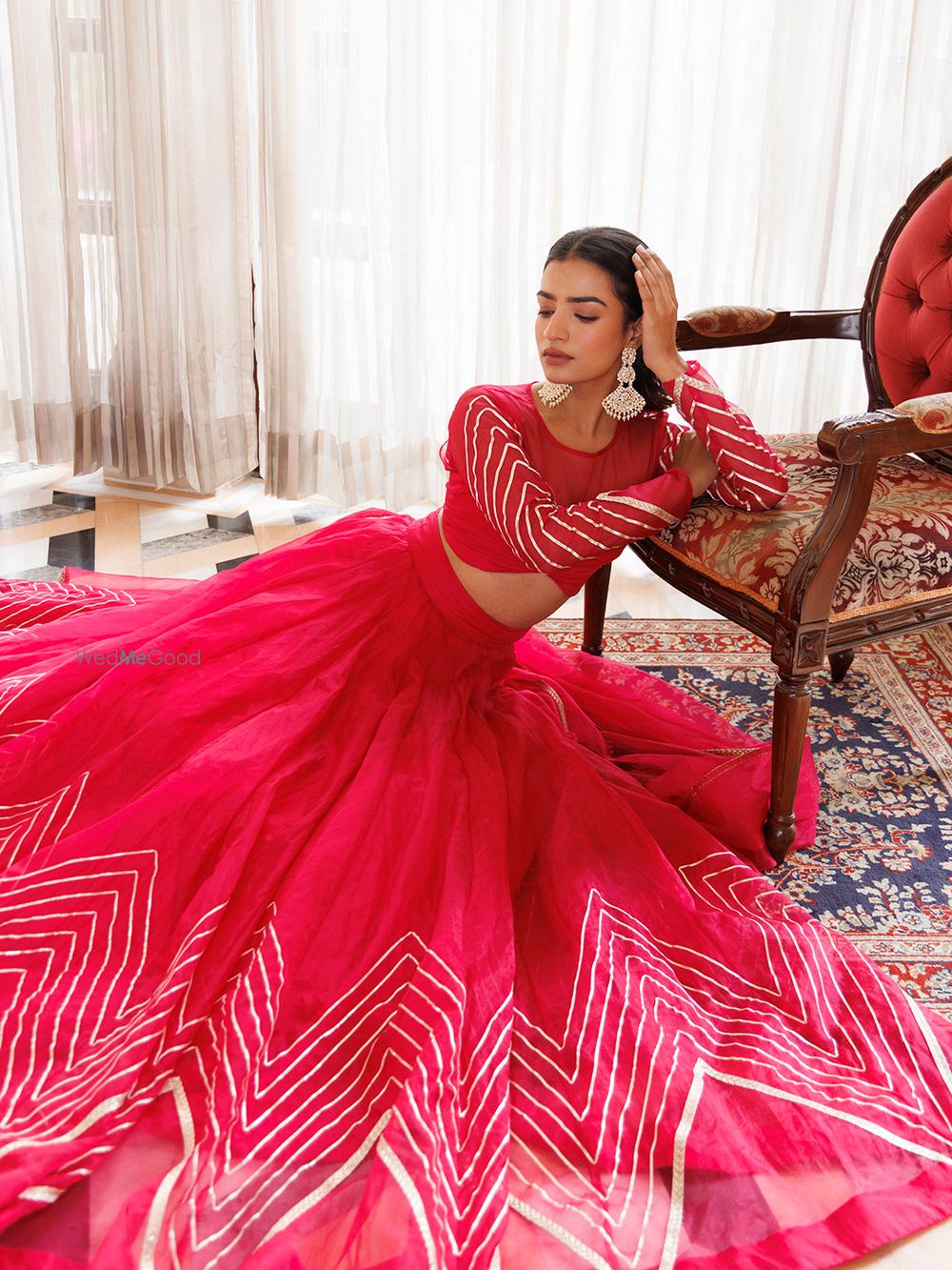 Photo From Dil Sharifa Hot Pink Organza Lehenga Set - By Ragavi - Raj Ethnic Apparels