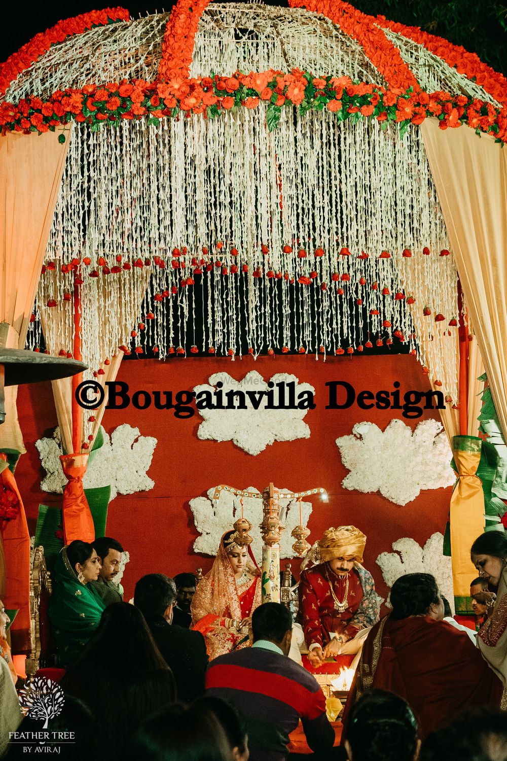 Photo From Grand Wedding at Jaypee Palace, Agra - By Bougainvilla Design
