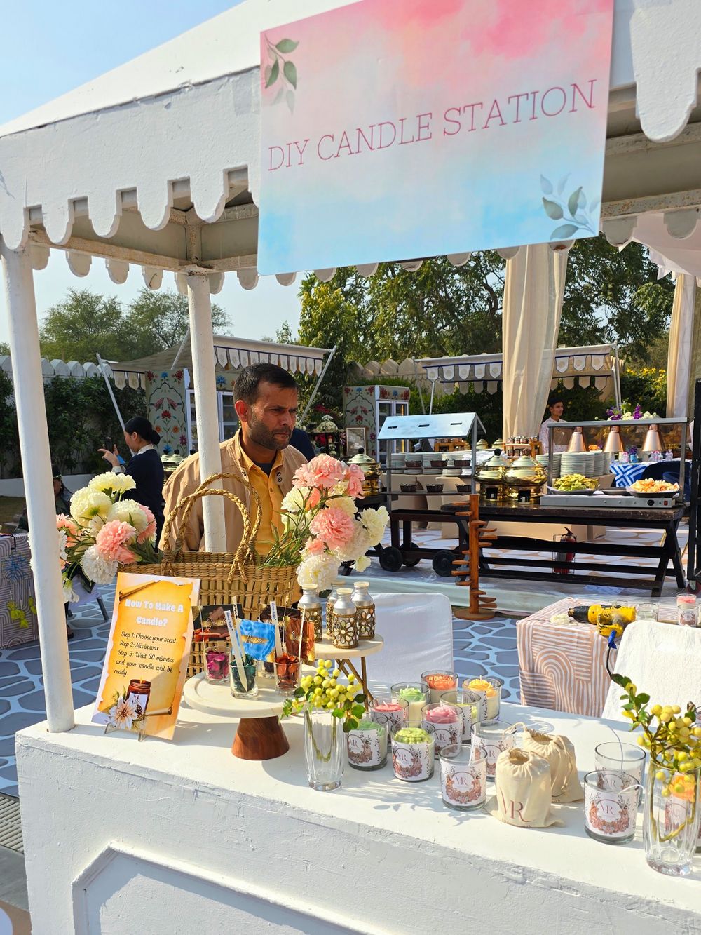 Photo From Floral candle bar - By Artsy Experience