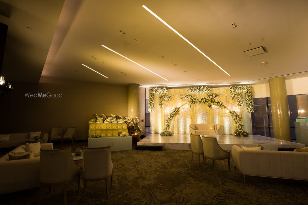 Photo From Garima & Arnav's Roka Ceremony, Living Rooms, Hyatt Regency - By Yuna Weddings & Events - Decor