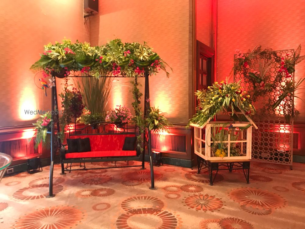 Photo From Chhavi & Lokesh's, Mehndi Ceremony, Hyatt Regency - By Yuna Weddings & Events - Decor