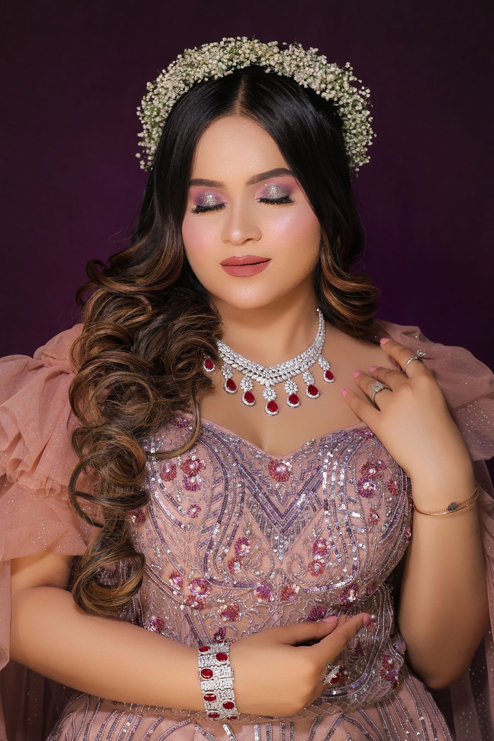 Photo From engagement makeup shoot - By Meenakshi Dutt Makeovers