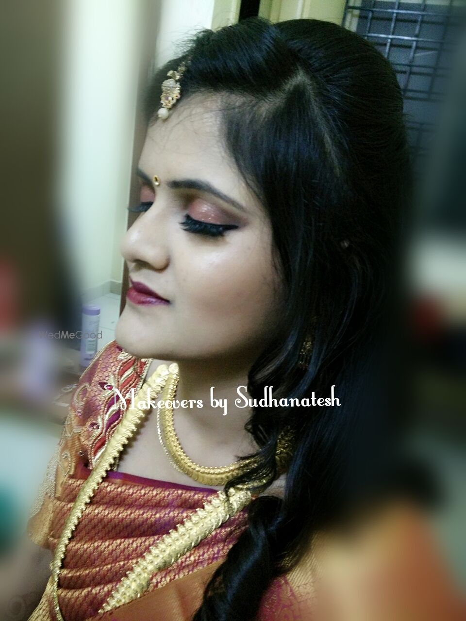 Photo From Kavya's Look for a Reception - By Makeovers by Sudhanatesh