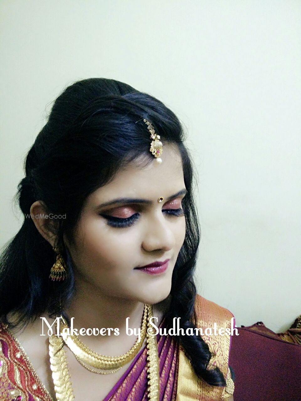 Photo From Kavya's Look for a Reception - By Makeovers by Sudhanatesh