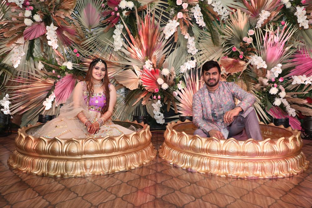 Photo From Ayushi & Anmol - Haldi - By Mahatva Luxury Events & Occasion