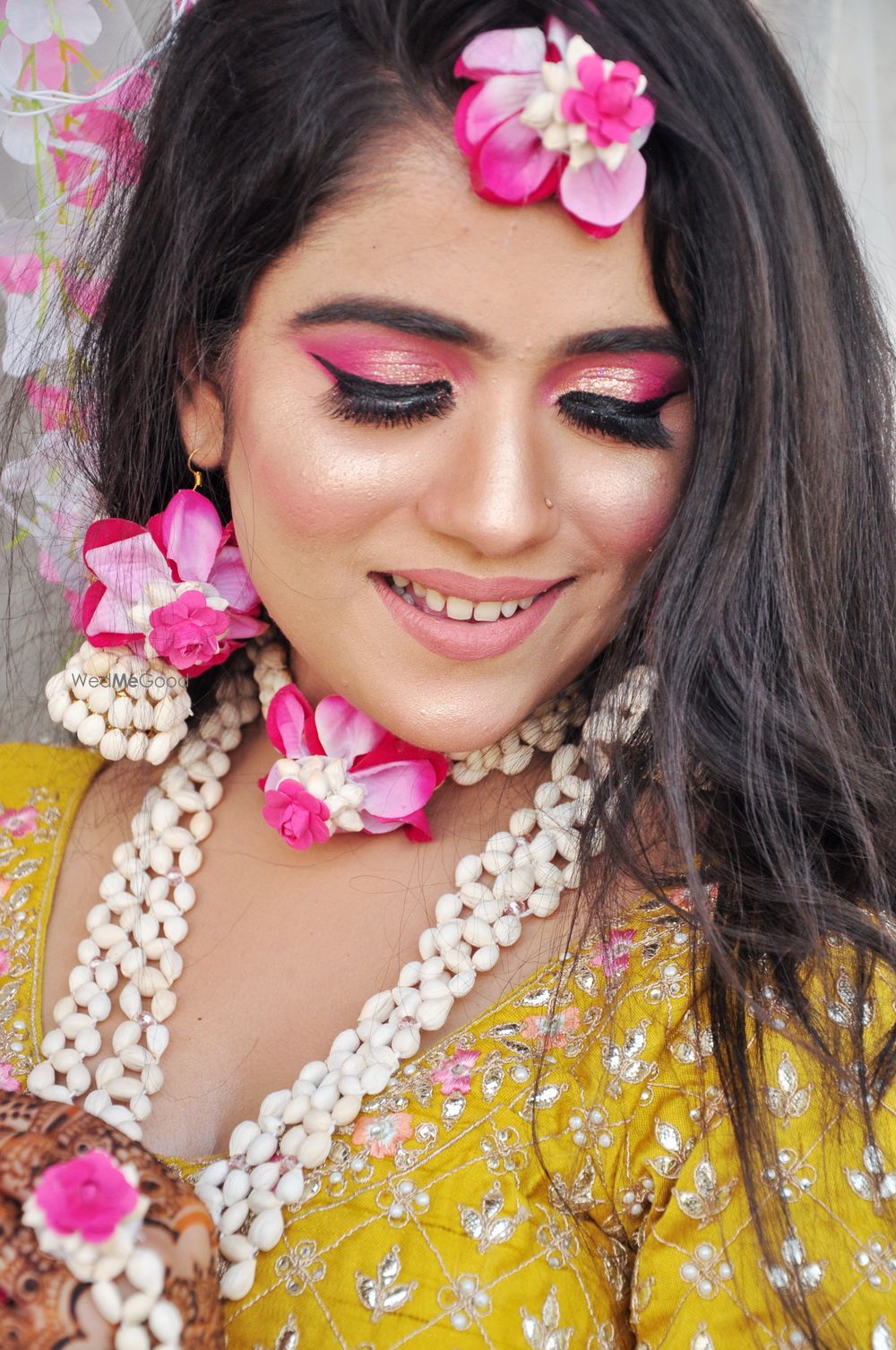 Photo From Haldi/Mehendi Looks - By Pretty faces by Kriti