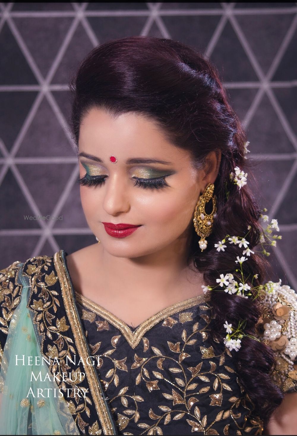 Photo From Twinkle’s Bridal look - By Heena Nagi Makeup Artistry 