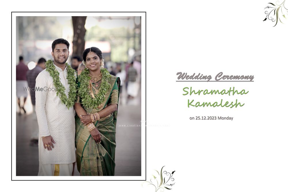 Photo From Shramatha Kamalesh Wedding - By Creation Frame Makers