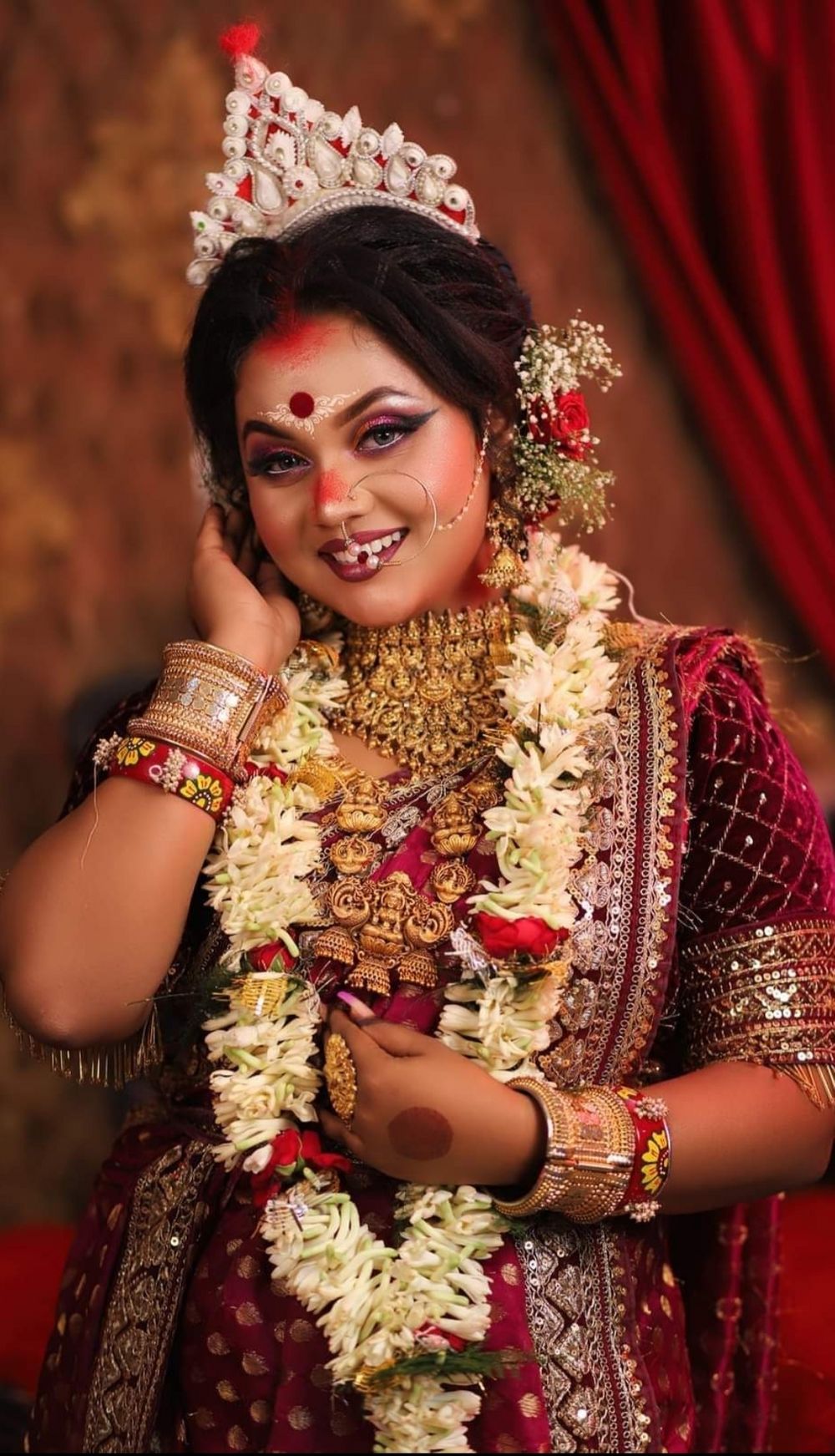 Photo From Bengali Bridal Makeup - By Trinal Makeup Artist 