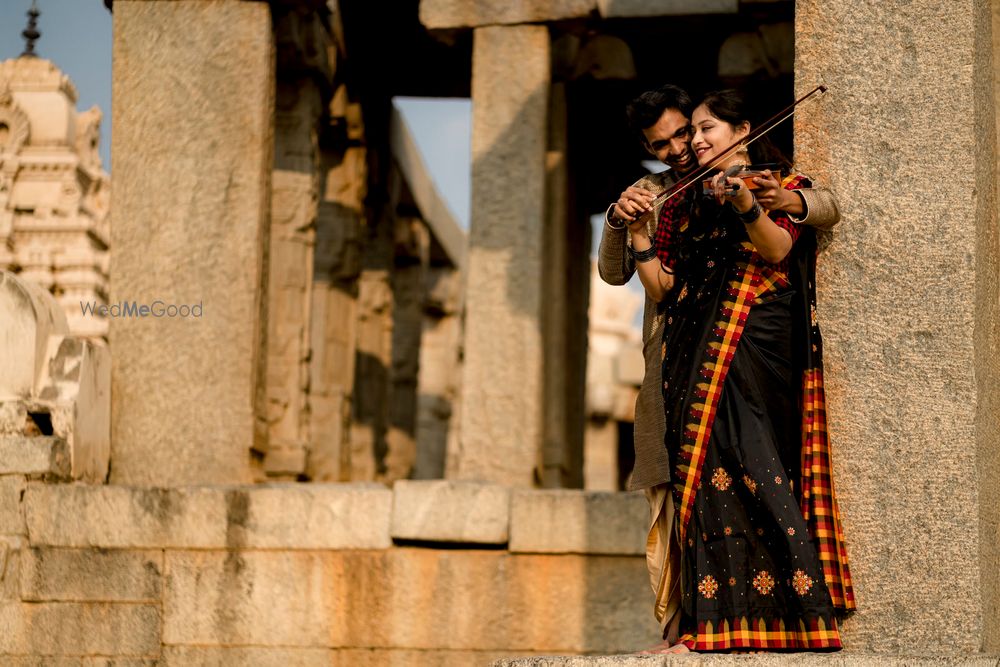 Photo From Aishwarya & Manikanta Pre Wedding ( Lepakshi Temple ) - By Blink Event Photographers