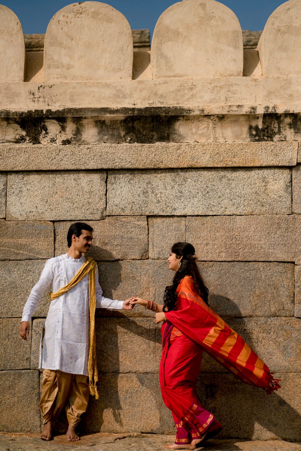 Photo From Aishwarya & Manikanta Pre Wedding ( Lepakshi Temple ) - By Blink Event Photographers