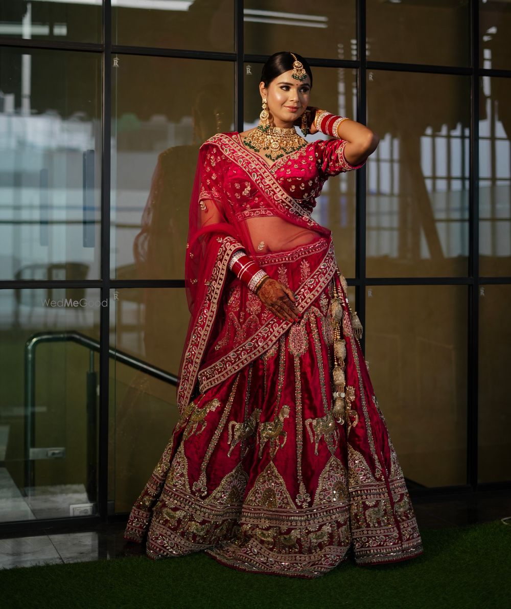 Photo From DEWY BRIDAL GLAM FOR MARWAR BRIDE - By Kapila Gupta Makeup