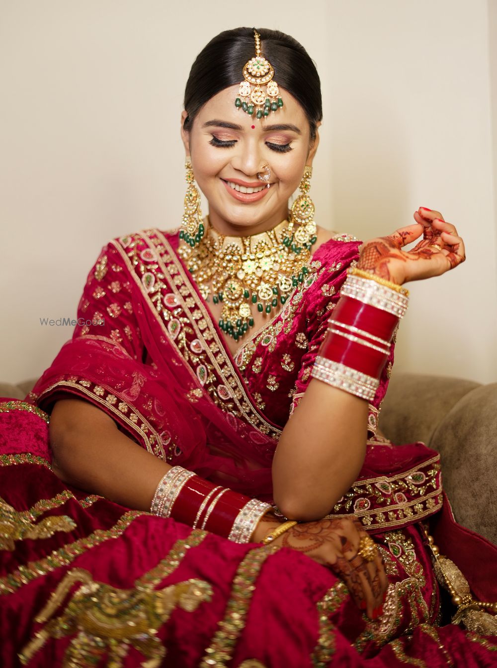 Photo From DEWY BRIDAL GLAM FOR MARWAR BRIDE - By Kapila Gupta Makeup