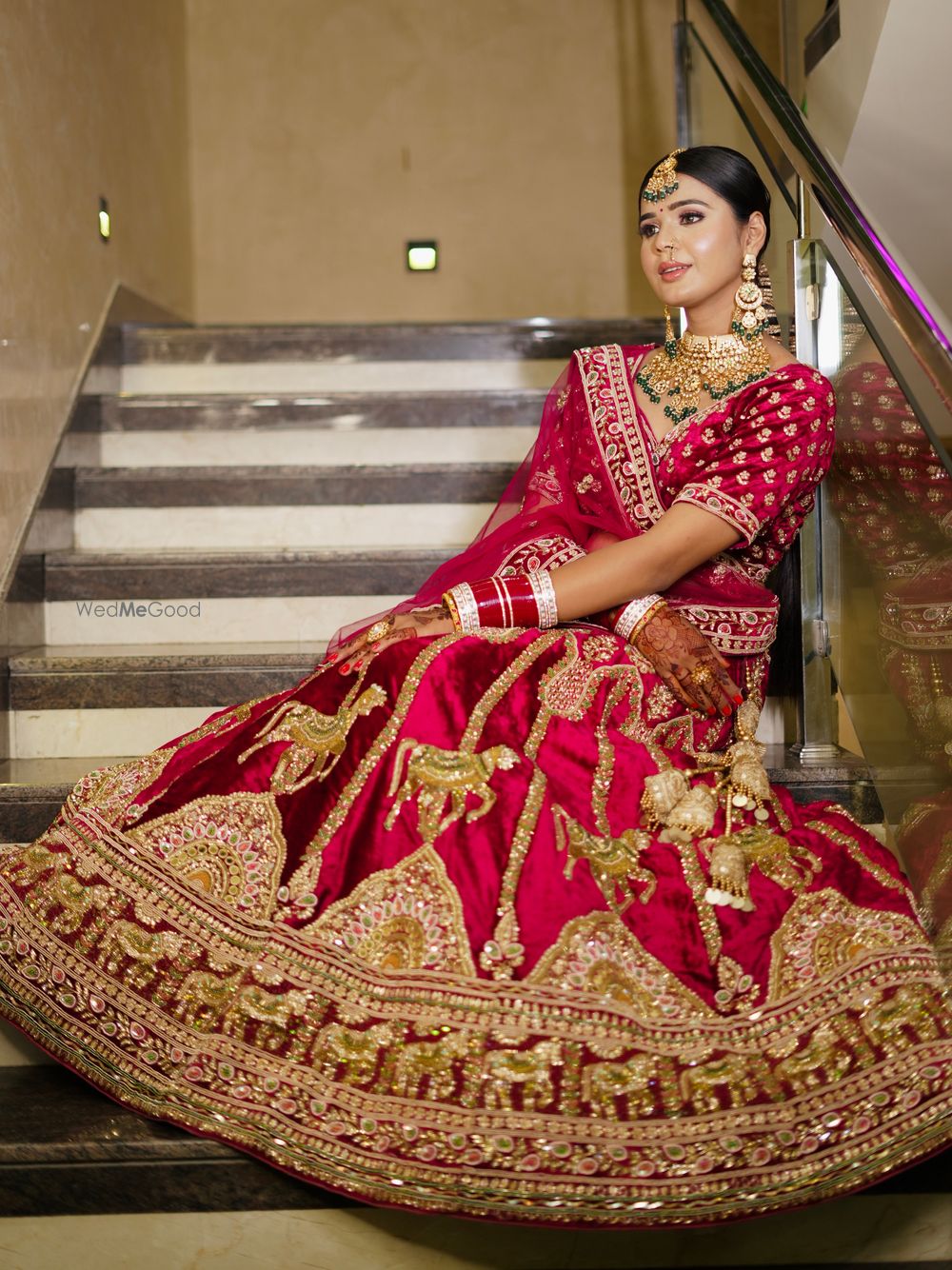 Photo From DEWY BRIDAL GLAM FOR MARWAR BRIDE - By Kapila Gupta Makeup