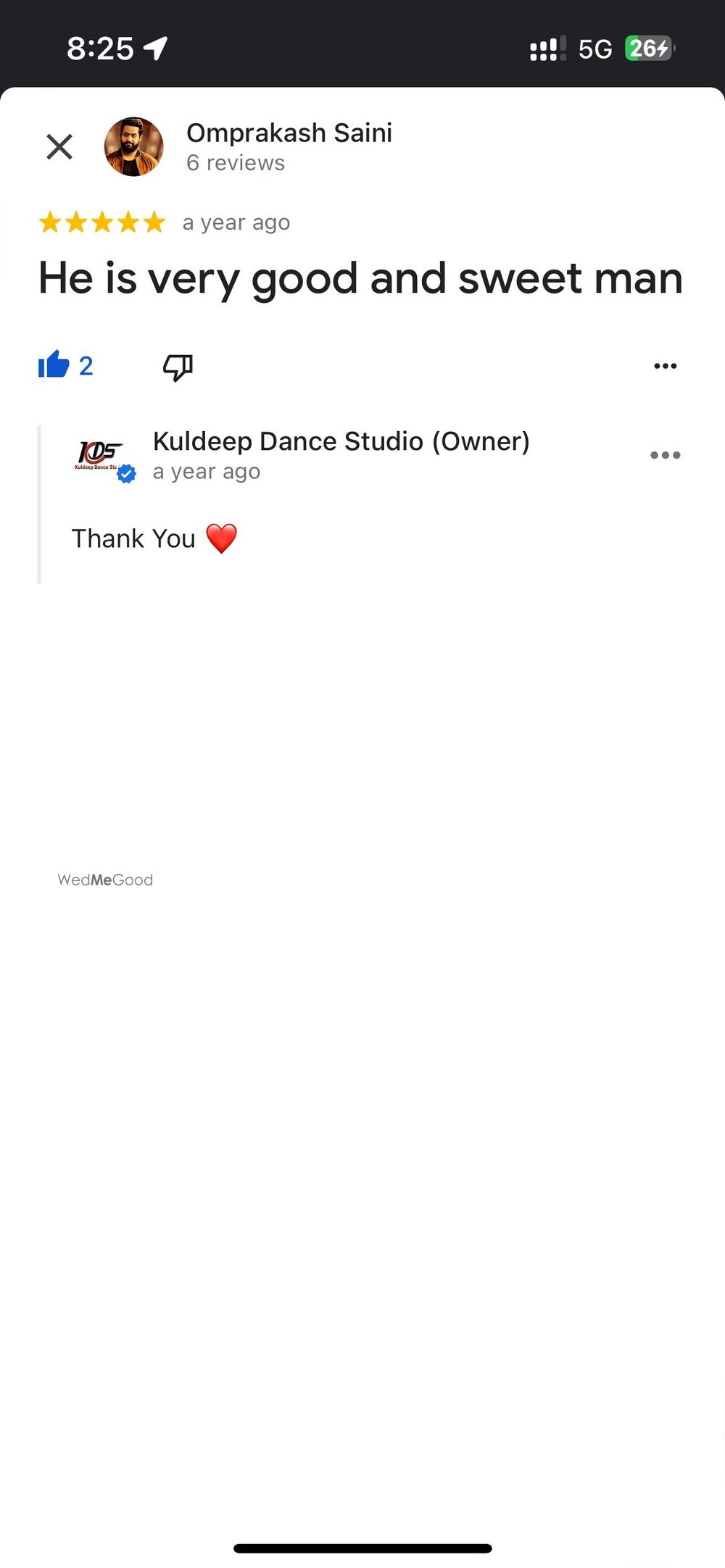 Photo From Google Maps Review - By Kuldeep Dance Studio 