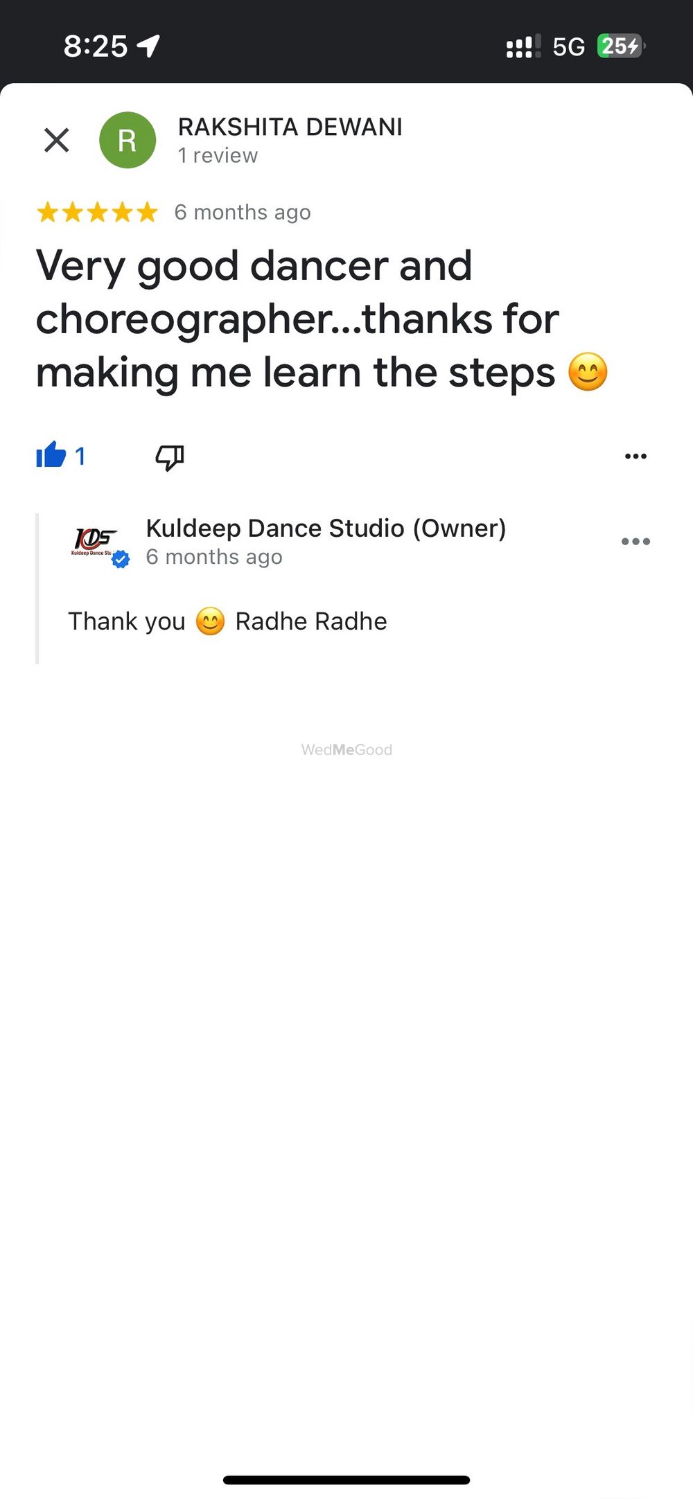 Photo From Google Maps Review - By Kuldeep Dance Studio 