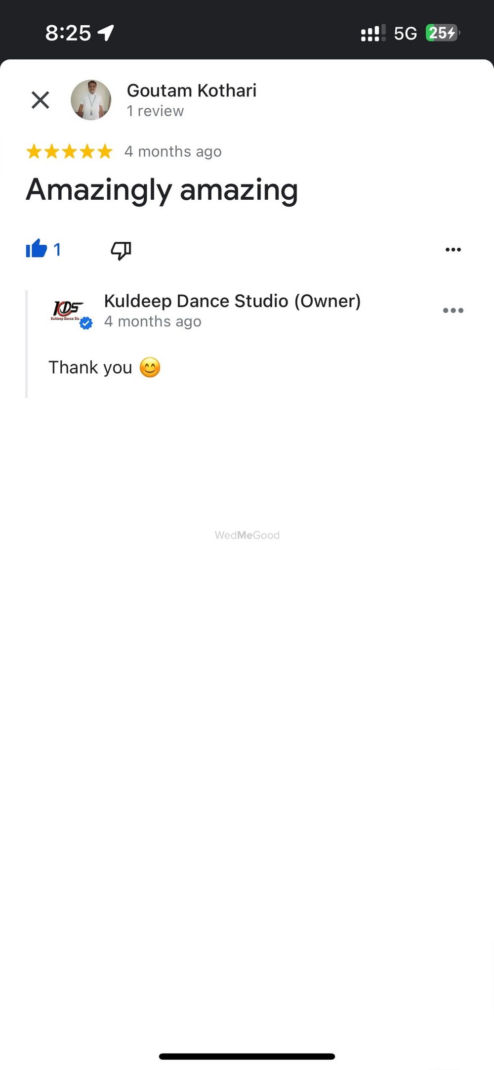 Photo From Google Maps Review - By Kuldeep Dance Studio 