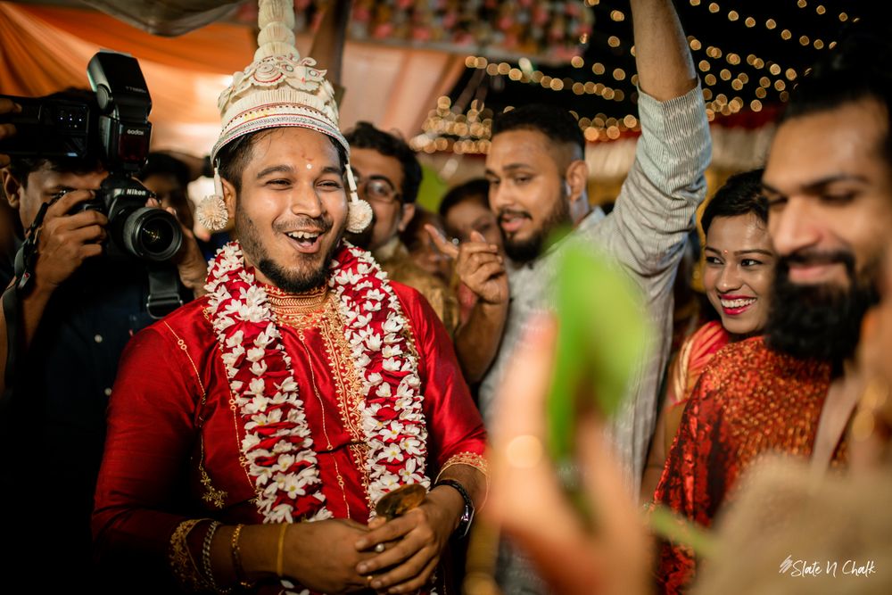 Photo From Wedding of Anirban X Srijolina - By Slate N Chalk