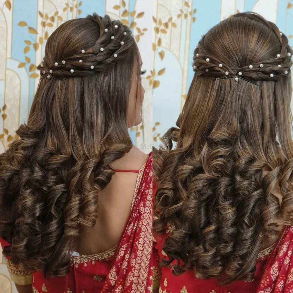 Photo From Bridal hair style - By Shahanaz Makeup Artist