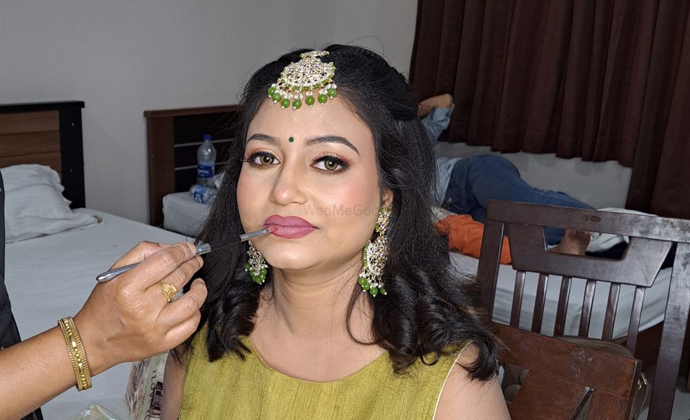 Photo From Haldi and Sangeet Makeup - By Nutan Kumar Makeup Artist