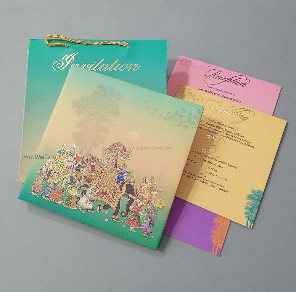 Photo From Royal Hardbound Invitation Cards - By Jimit Card