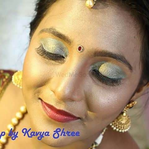 Photo From Harshita's muhurtham look - By Makeup by Kavya Shree