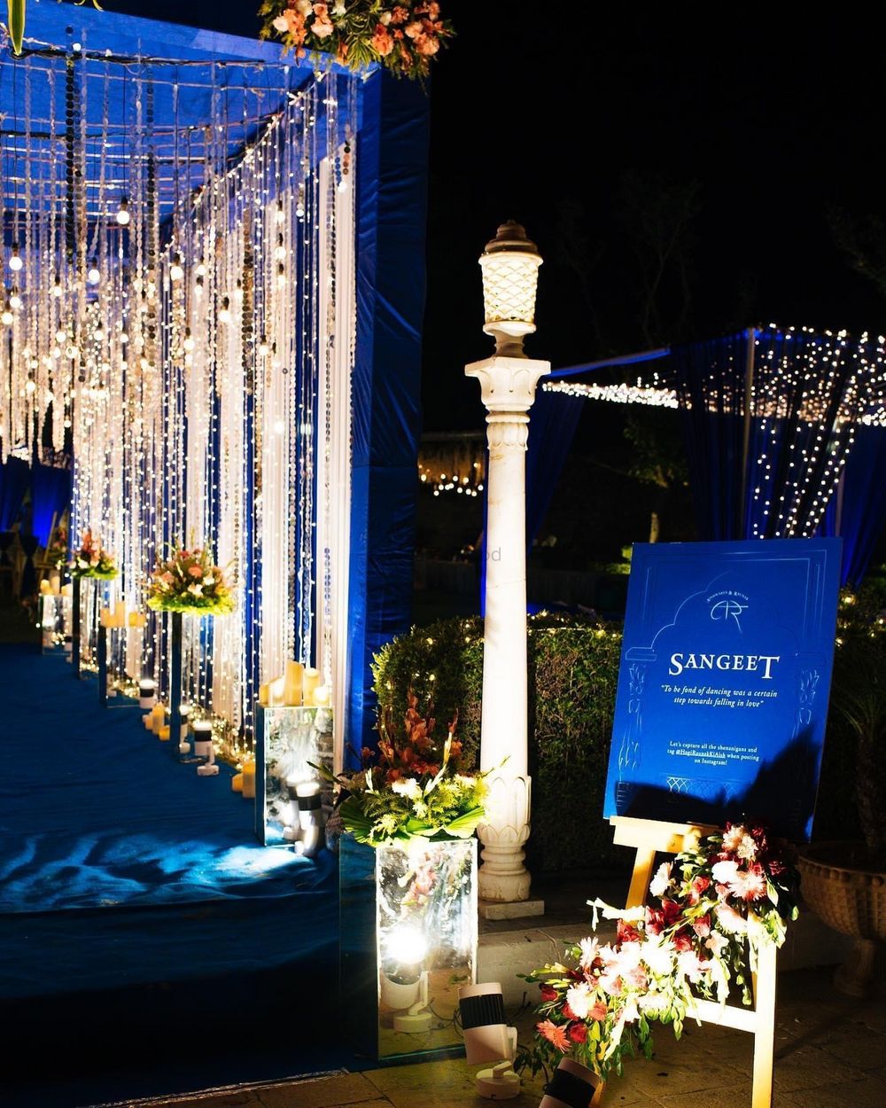 Photo From Sangeet Night : Blue Rhythms: A Night of Melody and Memories - By Occasions Decor