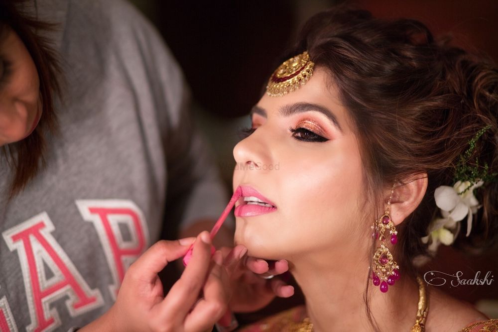 Photo From Aarushi's Bridal & Reception - By Makeup by Saakshi Takiar