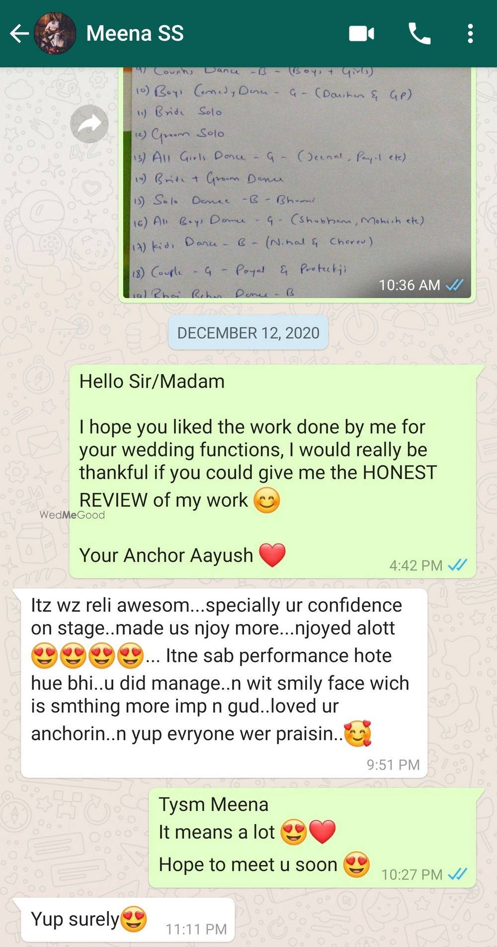 Photo From Review Of Clients - By Anchor Aayush Jain