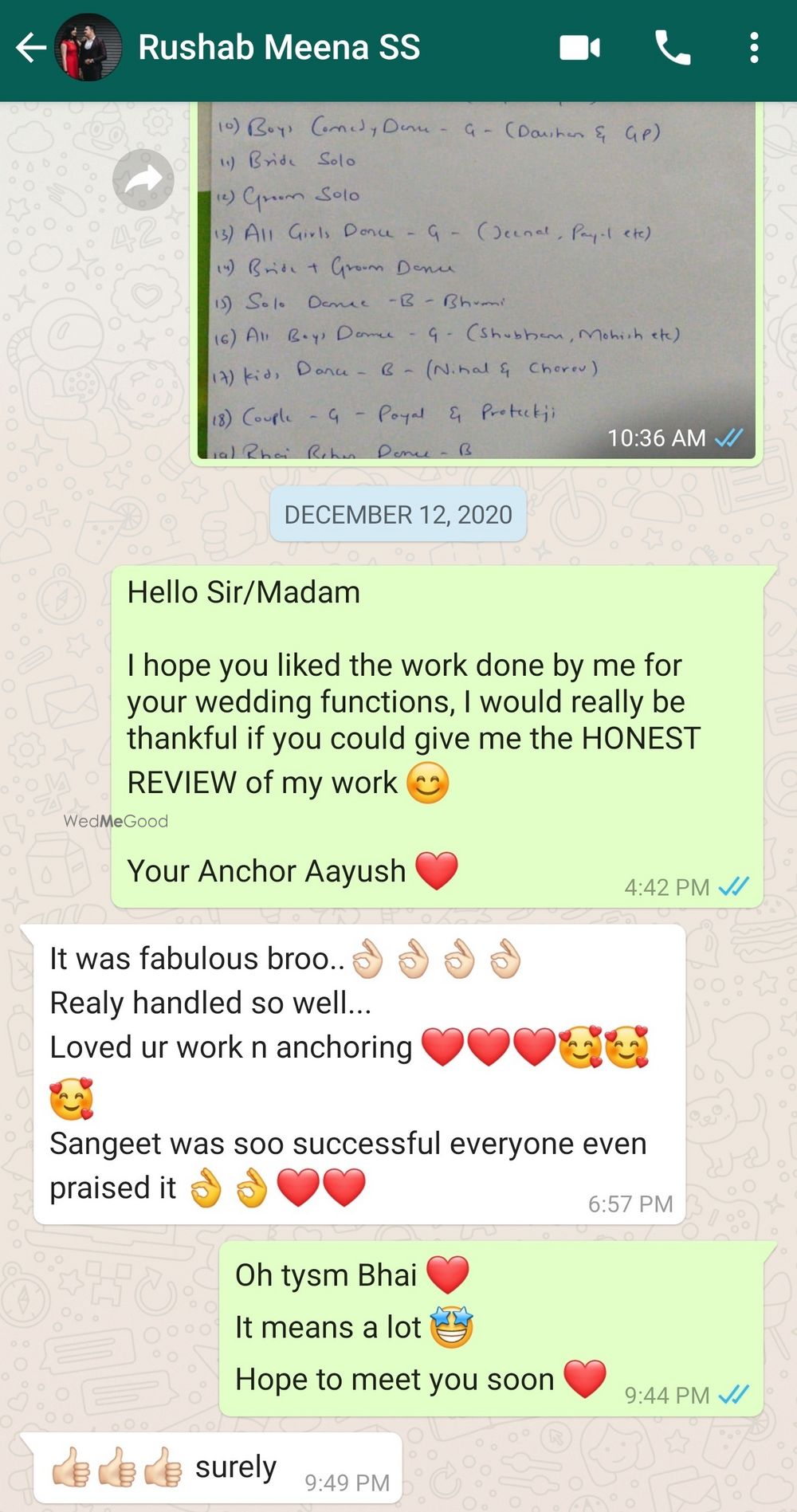 Photo From Review Of Clients - By Anchor Aayush Jain